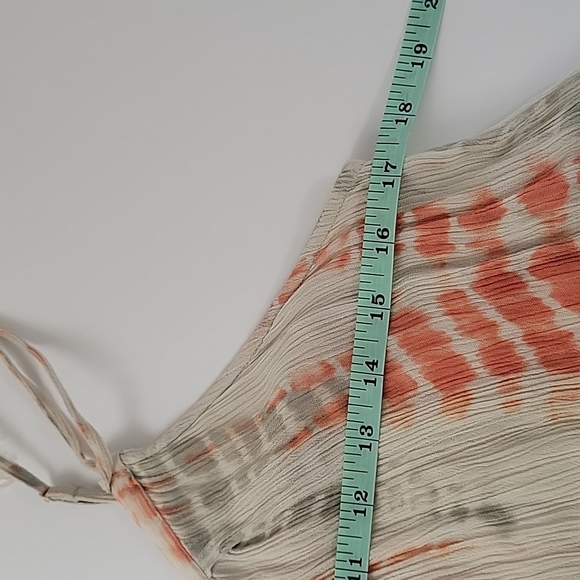 Soft Surroundings tassels ties sleeves dress women's size medium - Picture 11 of 12